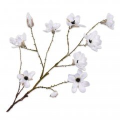 MAGNOLIA WHITE 90 - DECO FLOWER